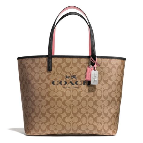 coach coated canvas tote.